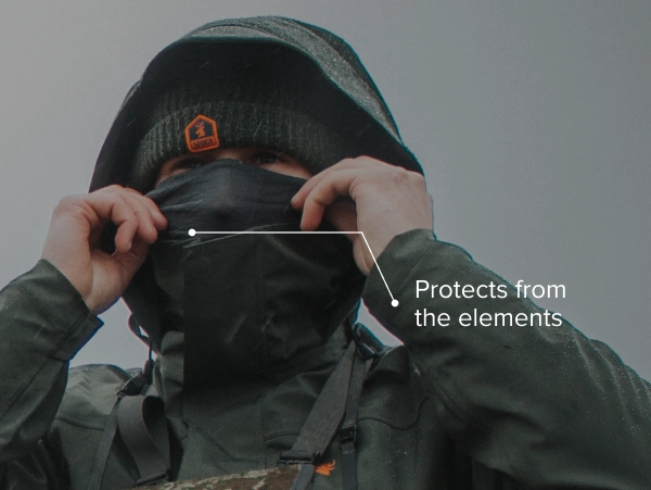 Spika Neck Gaiter Protection From Elements