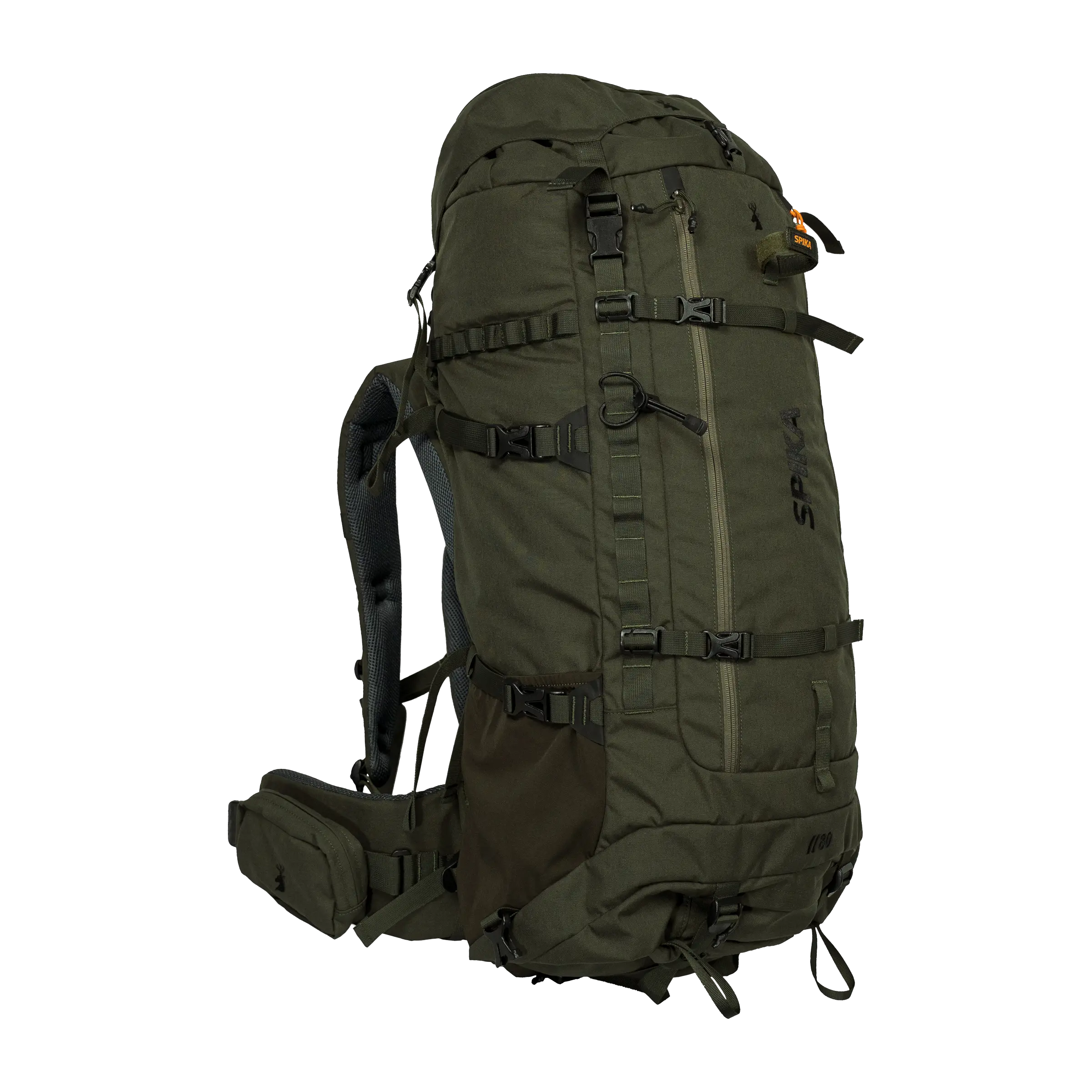Drover II Hauler Pack + Frame 80L - Olive Summit - Image 2
