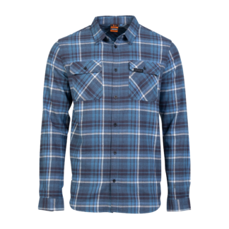 Flannel Check Shirt - Mens - Blue/Black