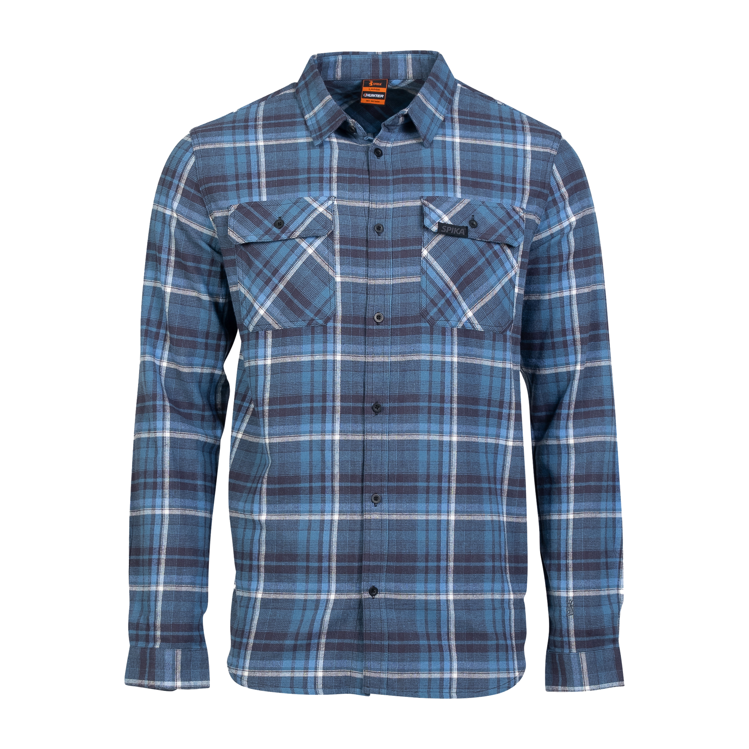 Flannel Check Shirt - Mens - Blue/Black