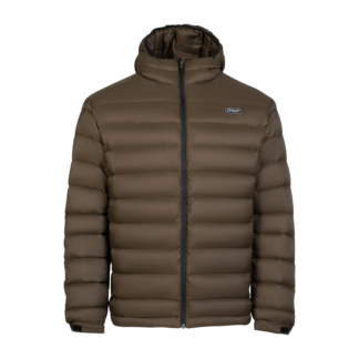 Hideout Packable Puffer Jacket - Mens - Mud Brown